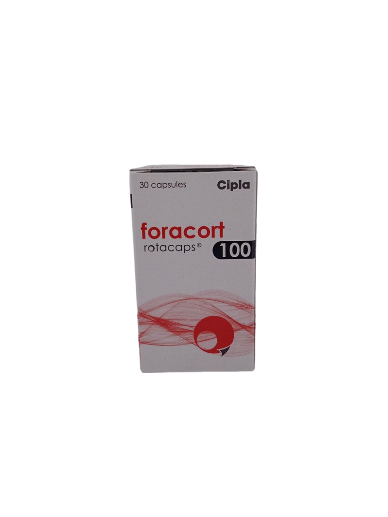 FORACORT ROTACAPS 100 - 1 BOTTLE OF 30