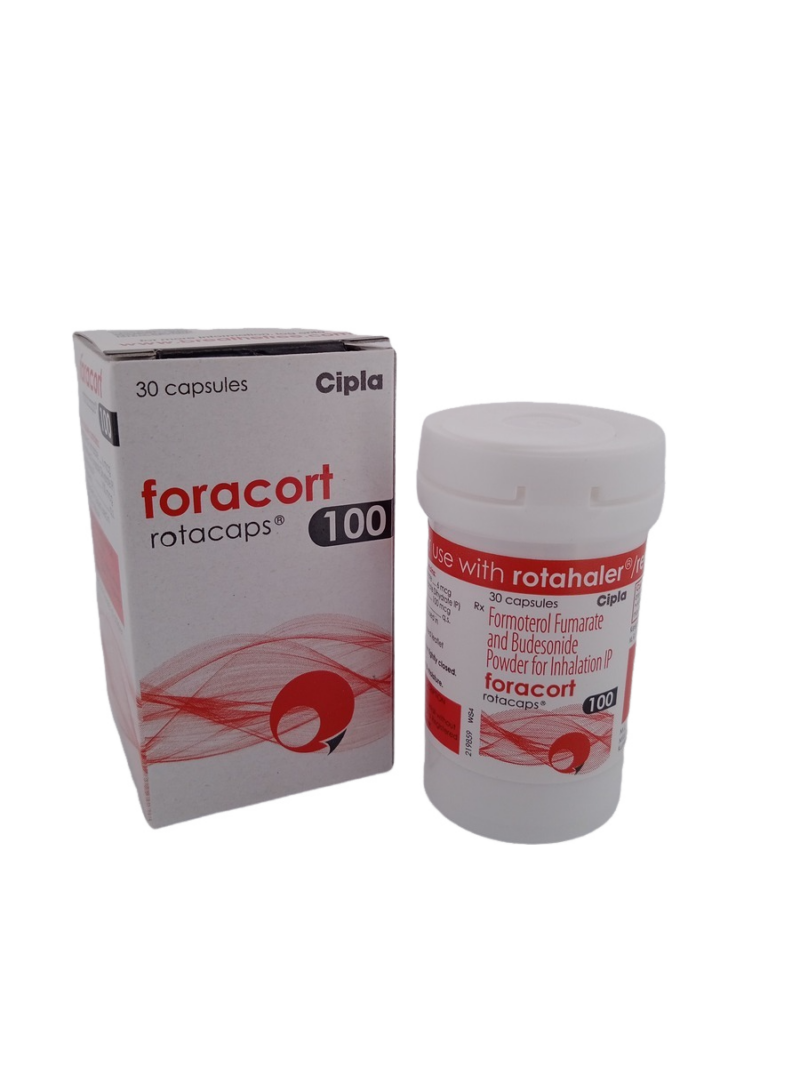 FORACORT ROTACAPS 100 - 1 BOTTLE OF 30 - Image 2