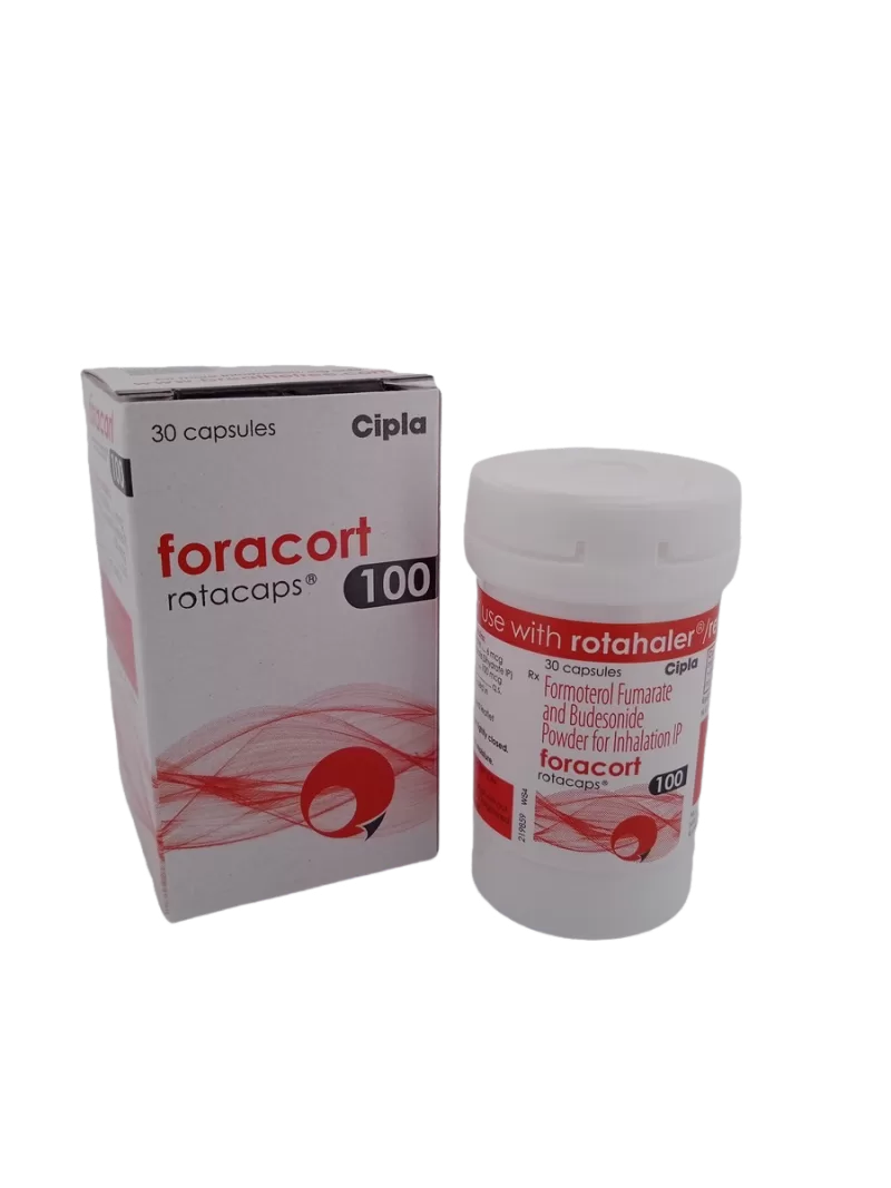 FORACORT ROTACAPS 100 - 1 BOTTLE OF 30 - Image 2