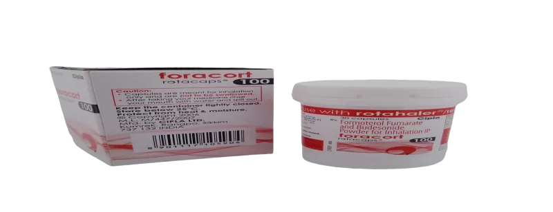 FORACORT ROTACAPS 100 - 1 BOTTLE OF 30 - Image 3