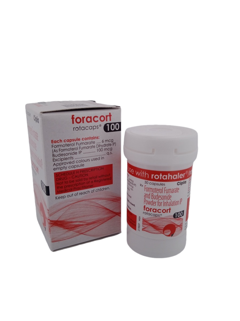FORACORT ROTACAPS 100 - 1 BOTTLE OF 30 - Image 4