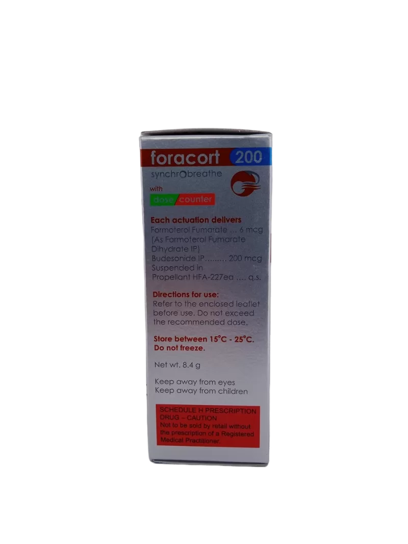 FORACORT 200 SYNCHROBREATHE - 1 INHALER - Image 3