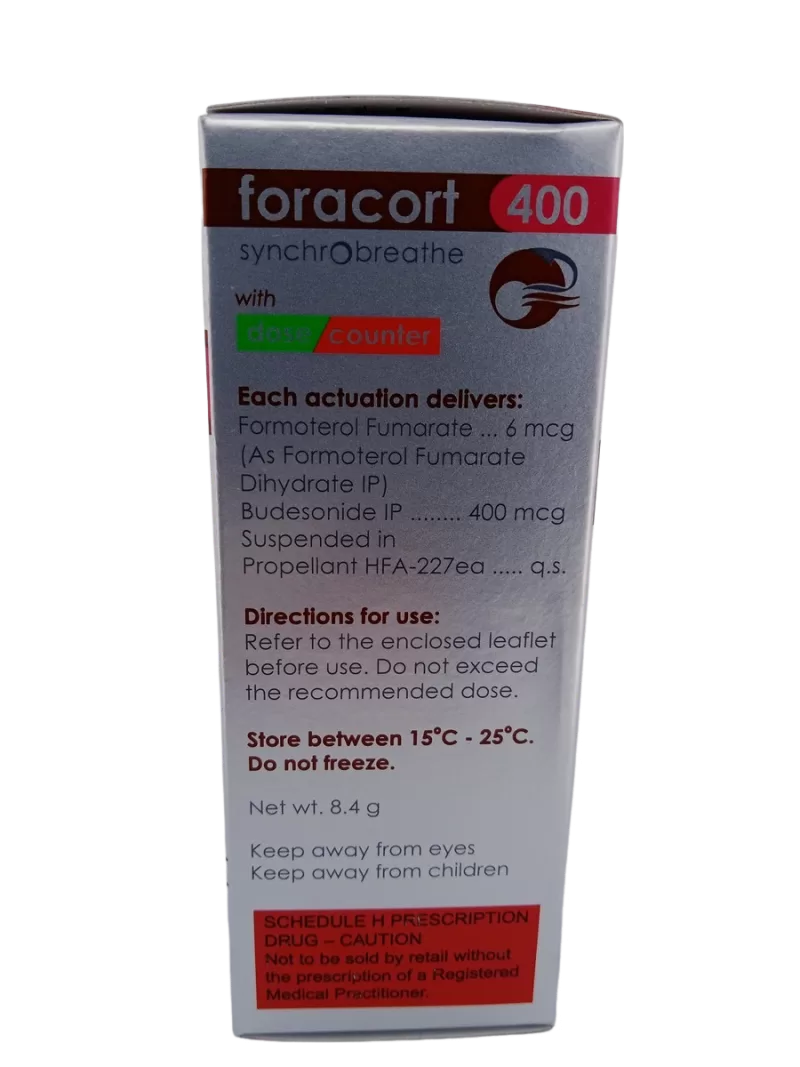 FORACORT 400 SYNCHROBREATHE - 1 INHALER - Image 3