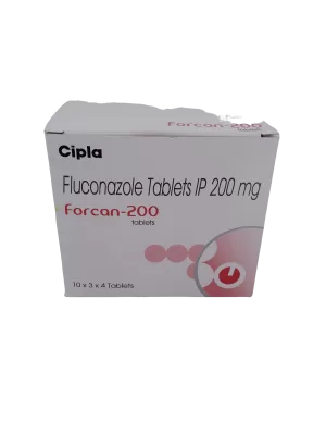FORCAN 200 MG - 4 TABLETS