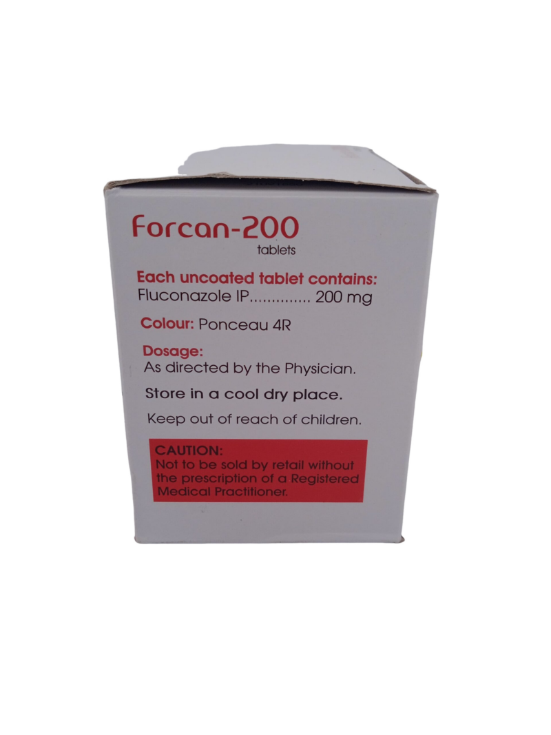 FORCAN 200 MG - 4 TABLETS - Image 3