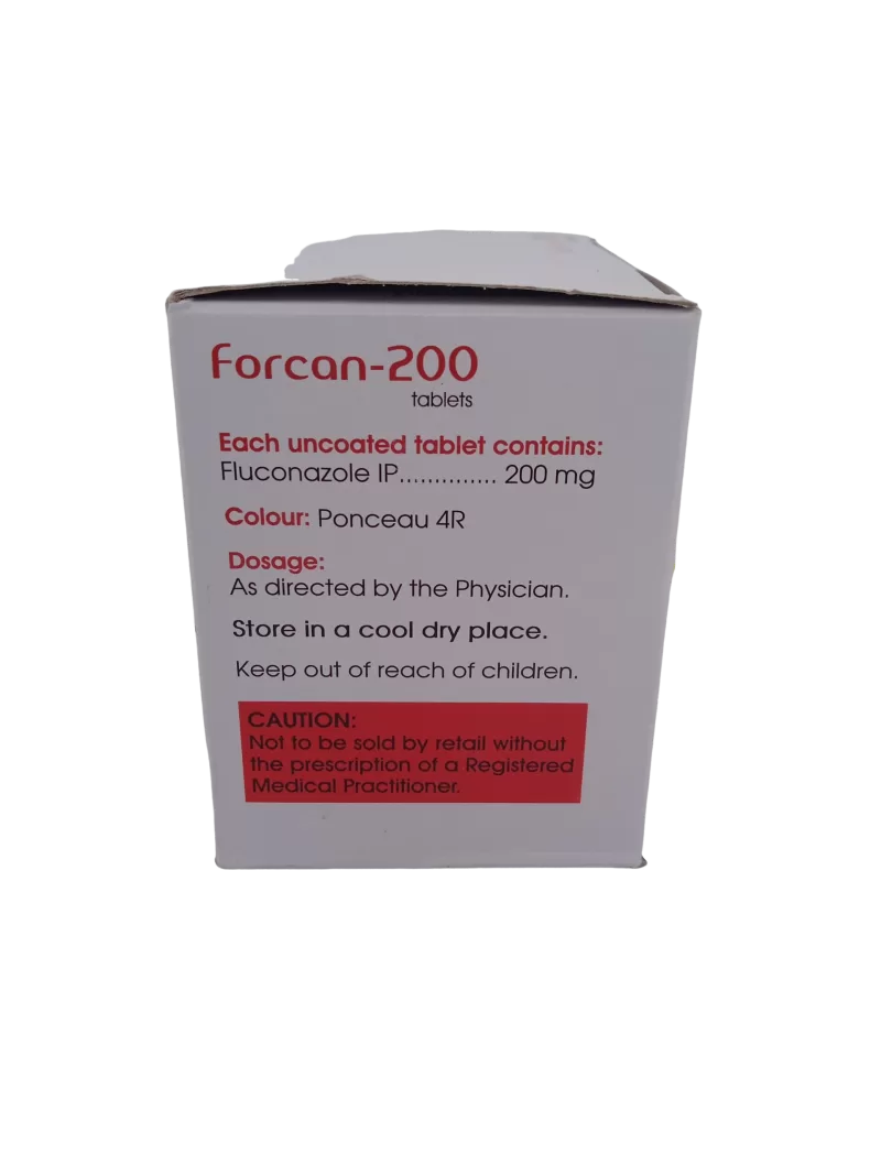 FORCAN 200 MG - 4 TABLETS - Image 3