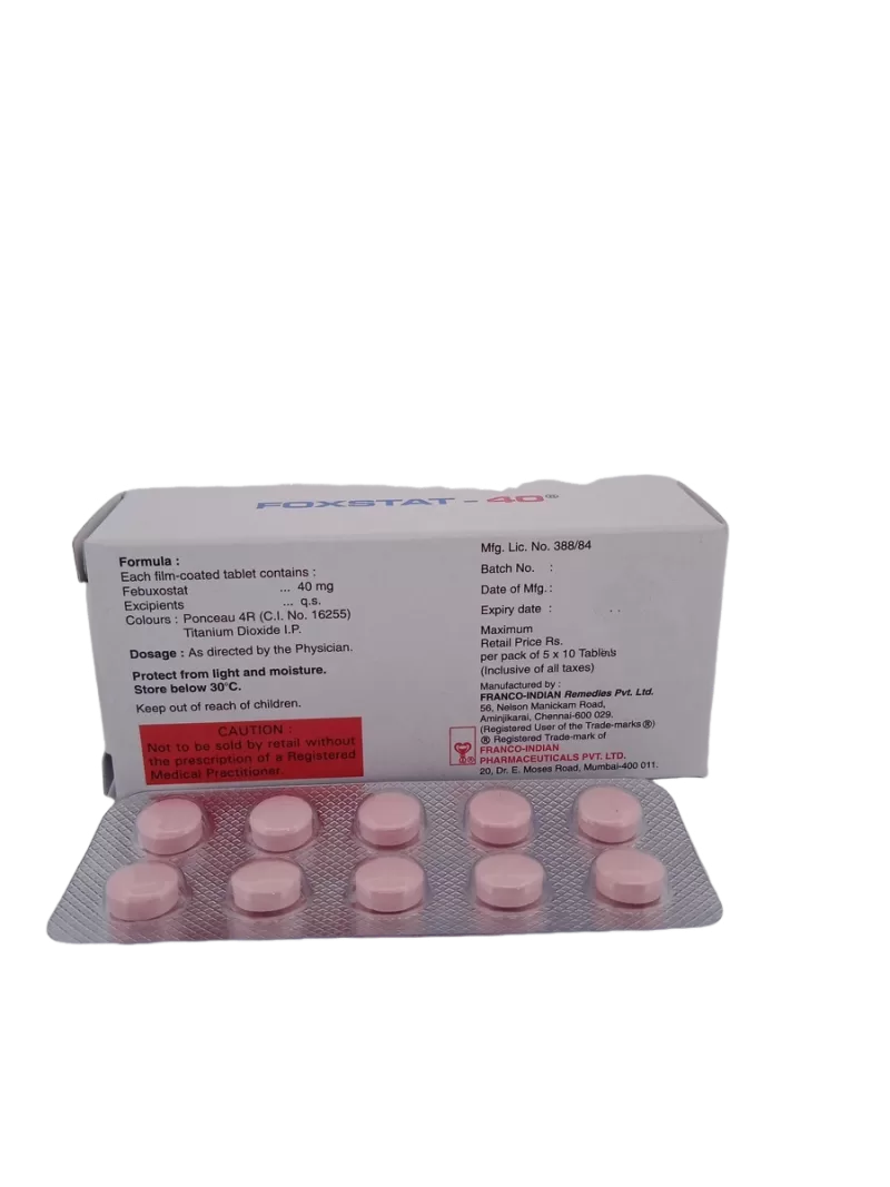 FOXSTAT 40 MG - 10 TABLETS - Image 4