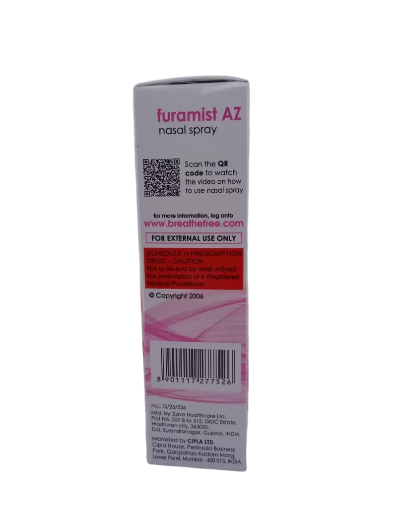 FURAMIST AZ - 1 NASAL SPRAY OF 9.8g - Image 2