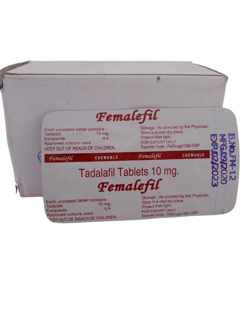 FEMALEFIL 10 MG - 10 TABLETS - Image 3