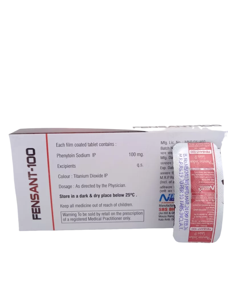 FENSANT 100 MG - 10 TABLETS - Image 4