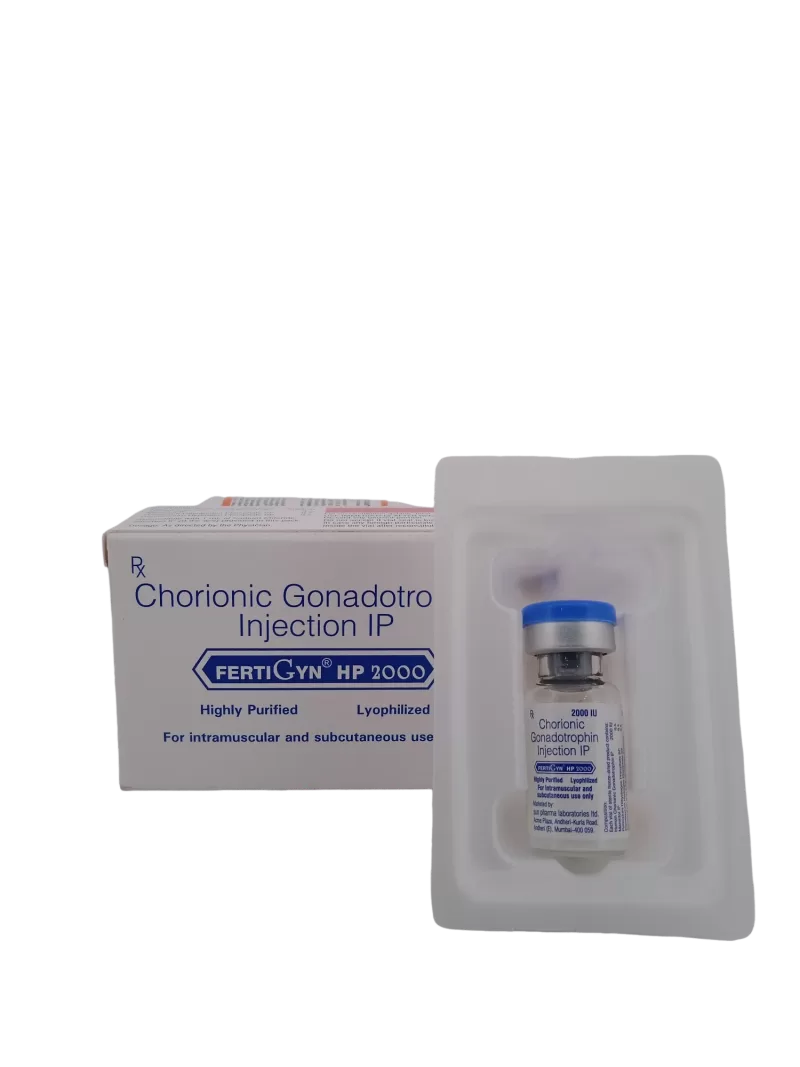 FERTIGYN 2000 IU INJECTION - 1 VIAL - Image 2