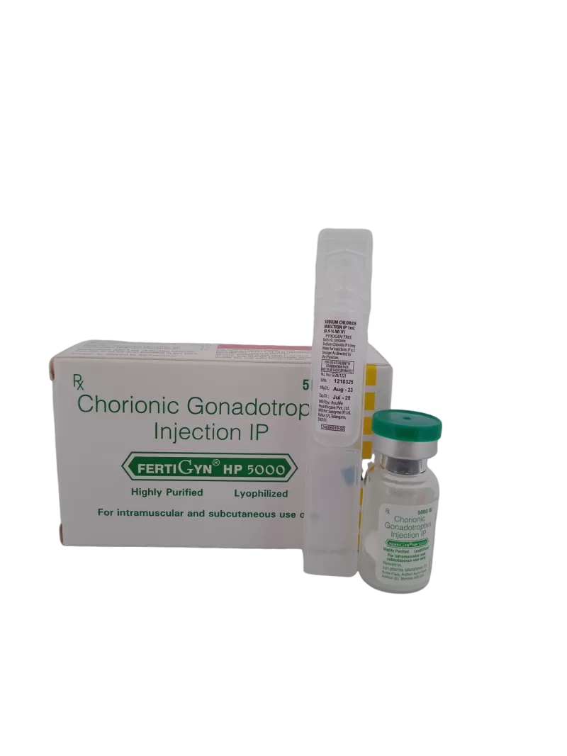 FERTIGYN 5000 IU INJECTION - 1 VIAL - Image 2