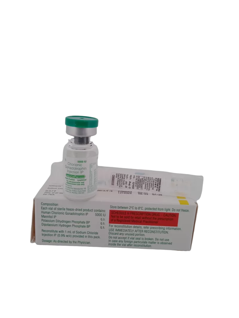 FERTIGYN 5000 IU INJECTION - 1 VIAL - Image 3