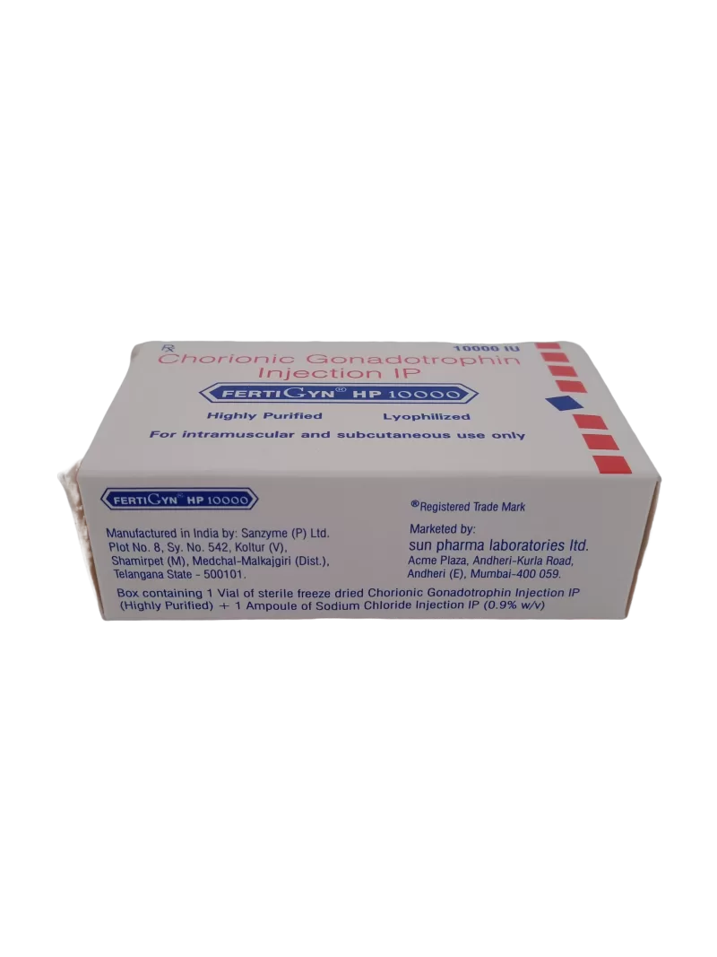 FERTIGYN 10000 IU INJECTION HCG – 1 VIAL - Image 4