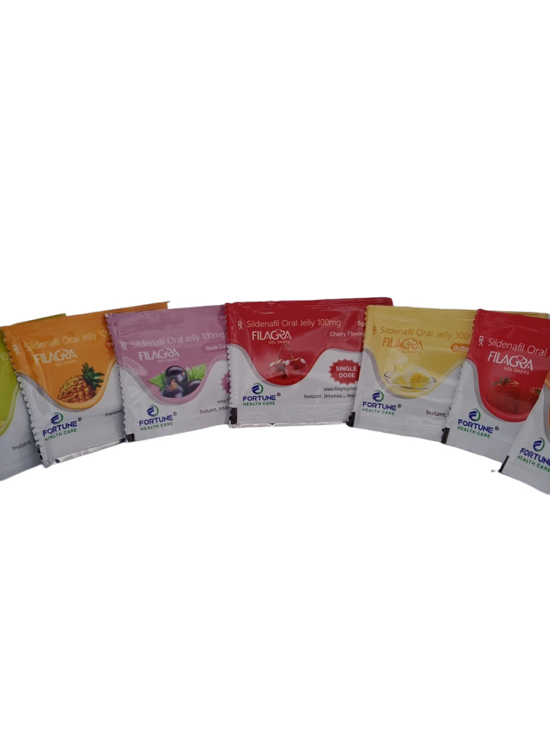 FILAGRA (GEL SHOTS) 100 MG - 7 SACHETS - Image 3