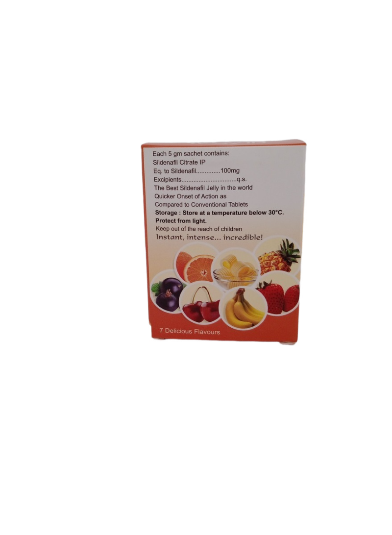FILAGRA (GEL SHOTS) 100 MG - 7 SACHETS - Image 4