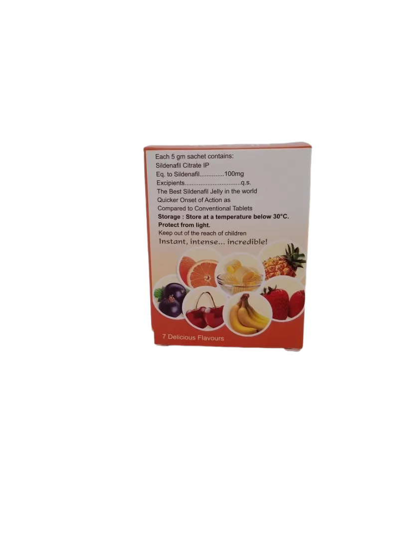 FILAGRA (GEL SHOTS) 100 MG - 7 SACHETS - Image 4