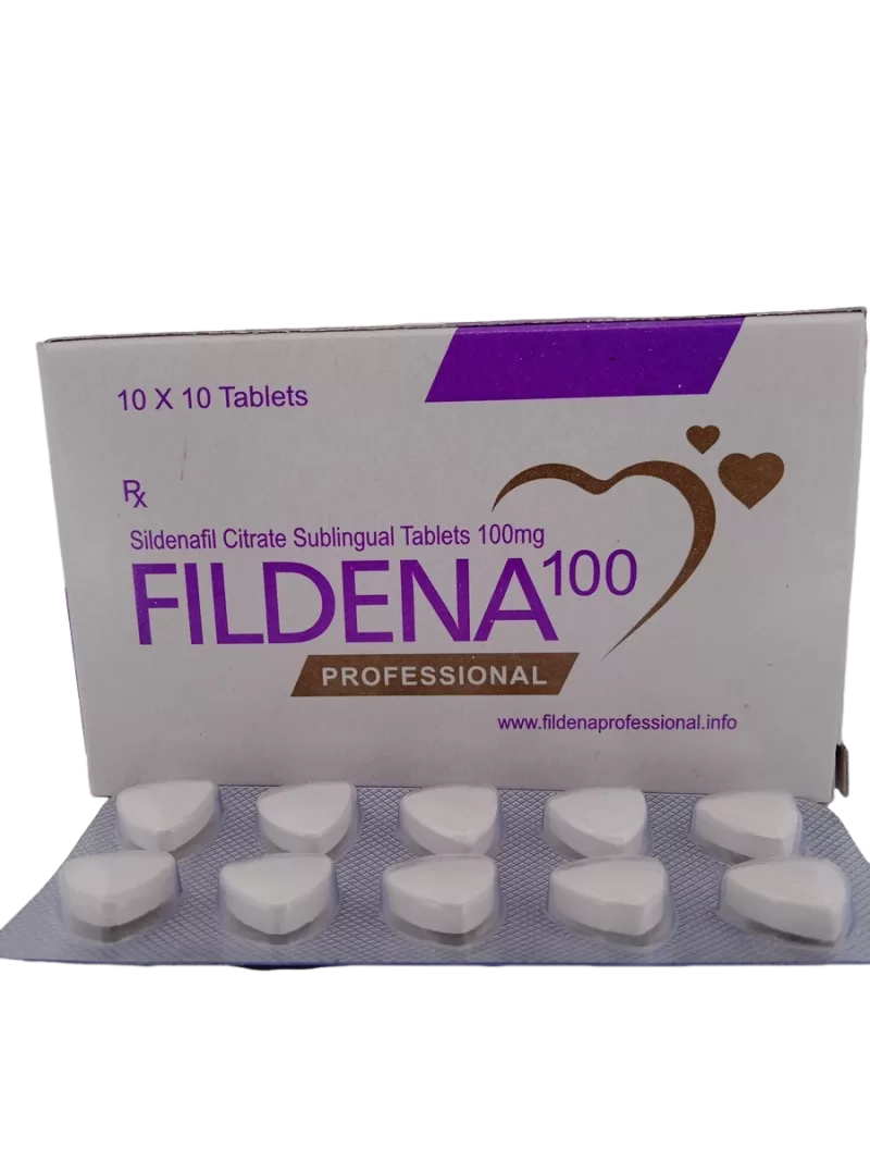 FILDENA PROFESSIONAL 100 MG - 10 TABLETS - Image 2