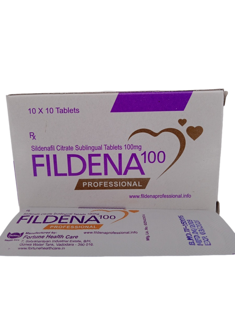 FILDENA PROFESSIONAL 100 MG - 10 TABLETS - Image 3