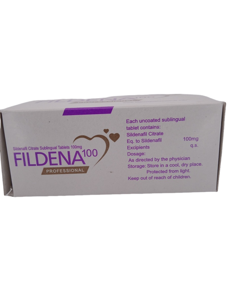 FILDENA PROFESSIONAL 100 MG - 10 TABLETS - Image 4