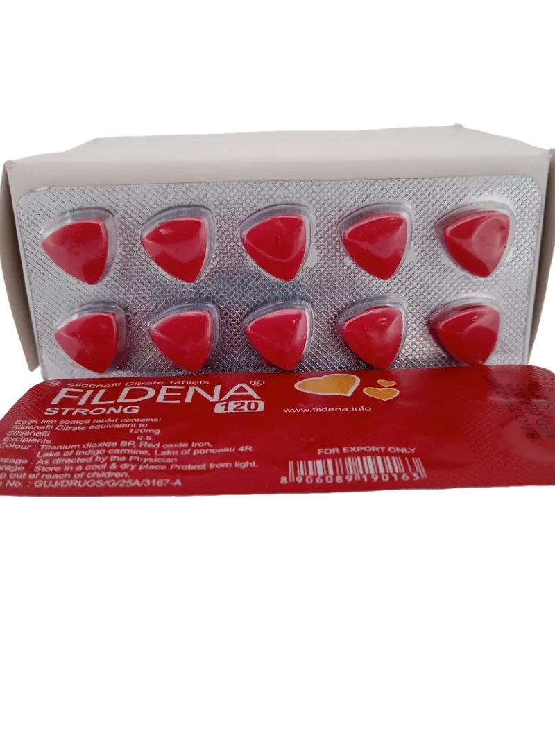 FILDENA STRONG 120 MG - 10 TABLETS - Image 3