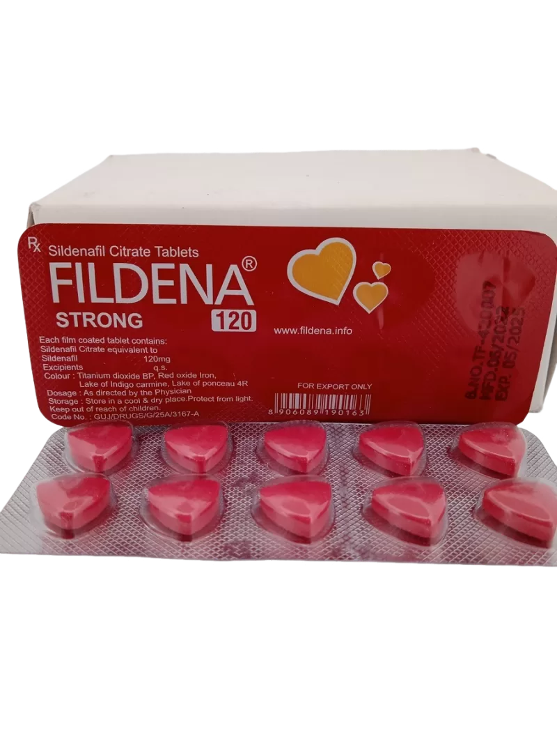 FILDENA STRONG 120 MG - 10 TABLETS