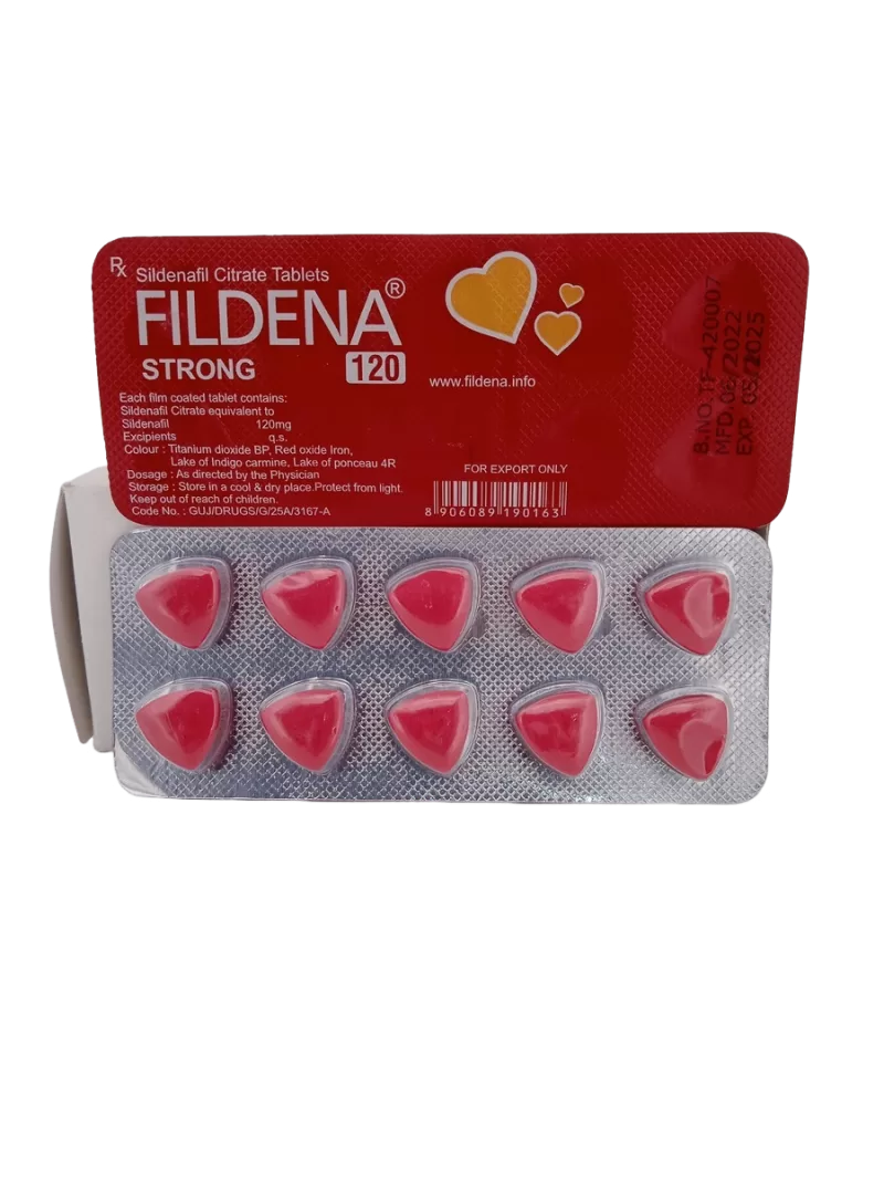 FILDENA STRONG 120 MG - 10 TABLETS - Image 2