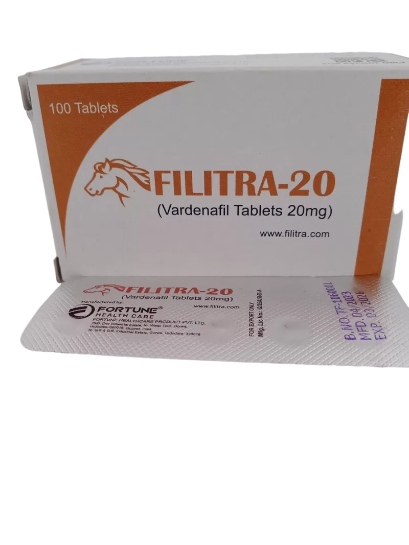FILITRA 20 MG - 10 TABLETS - Image 3