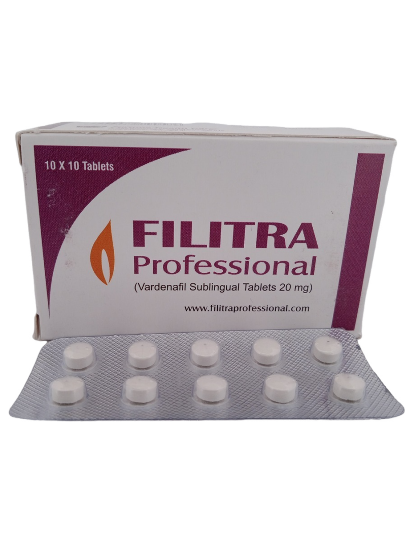 FILITRA PROFESSIONAL 20 MG - 10 TABLETS - Image 2