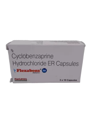 FLEXABENZ ER 15 MG - 10 TABLETS