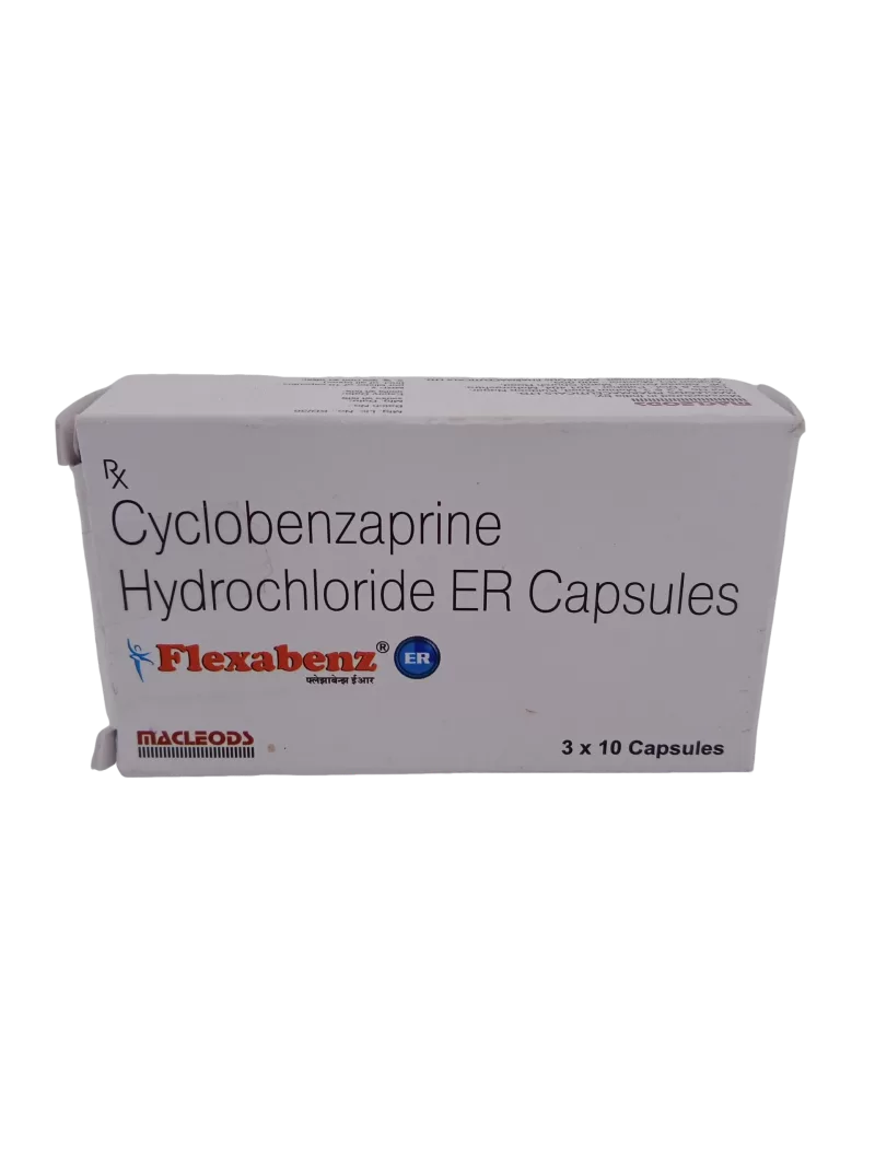 FLEXABENZ ER 15 MG - 10 TABLETS