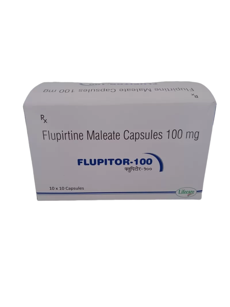 FLUPITOR 100 MG - 10 CAPSULES