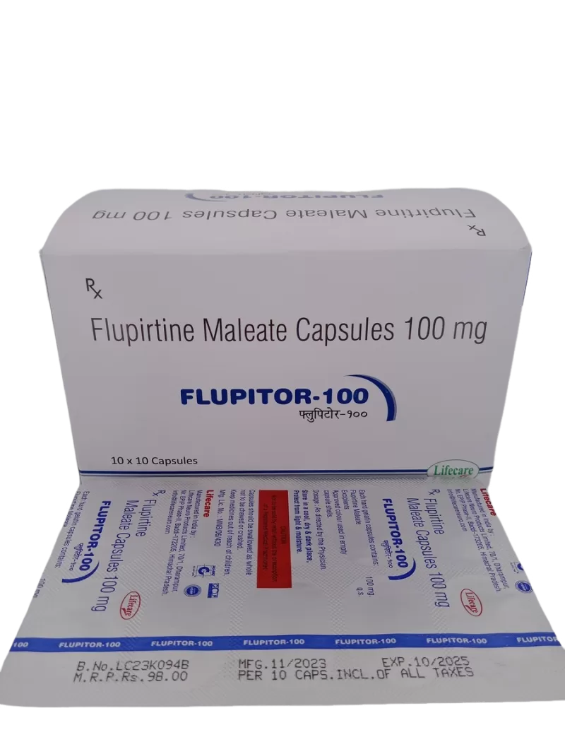 FLUPITOR 100 MG - 10 CAPSULES - Image 3