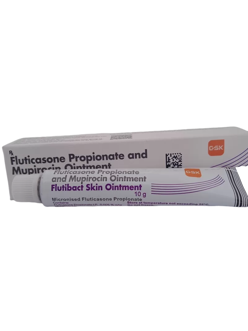 FLUTIBACT SKIN OINTMENT - 1 TUBE OF 10GM - Image 2