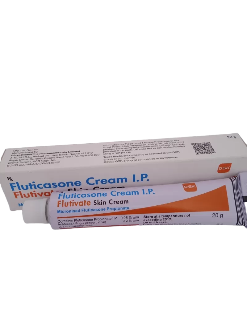 FLUTIVATE SKIN CREAM - 1 TUBE OF 20gm - Image 4