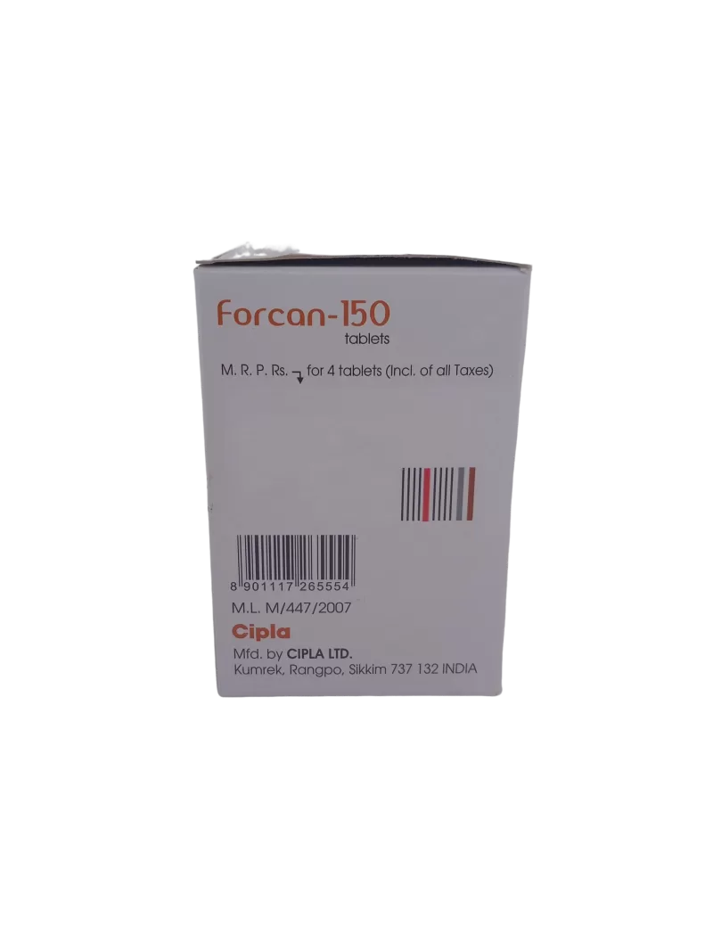 FORCAN 150 MG - 4 TABLETS - Image 4