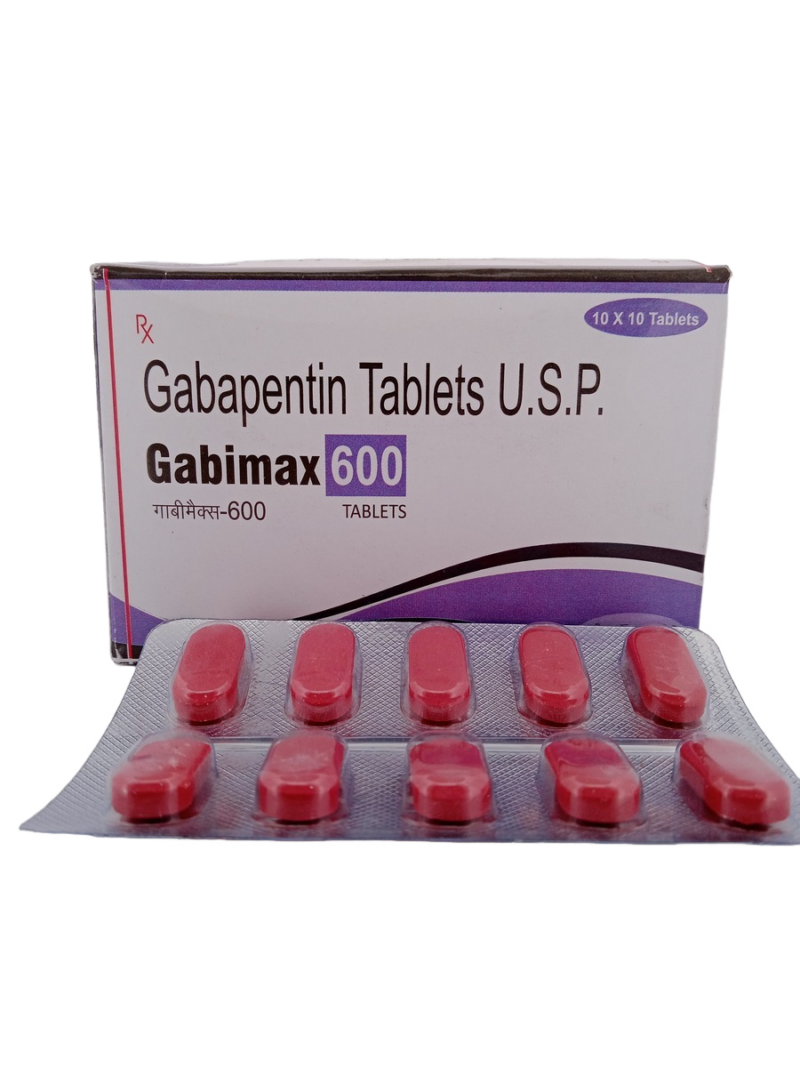 GABIMAX 600MG - 10 TABLETS - Image 2