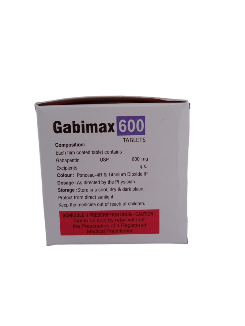 GABIMAX 600MG - 10 TABLETS - Image 4