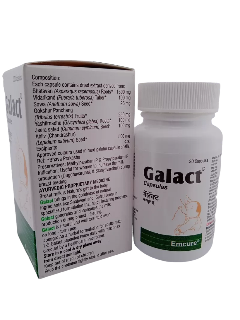 GALACT - 1 BOTTLE OF 30 CAPSULES - Image 3