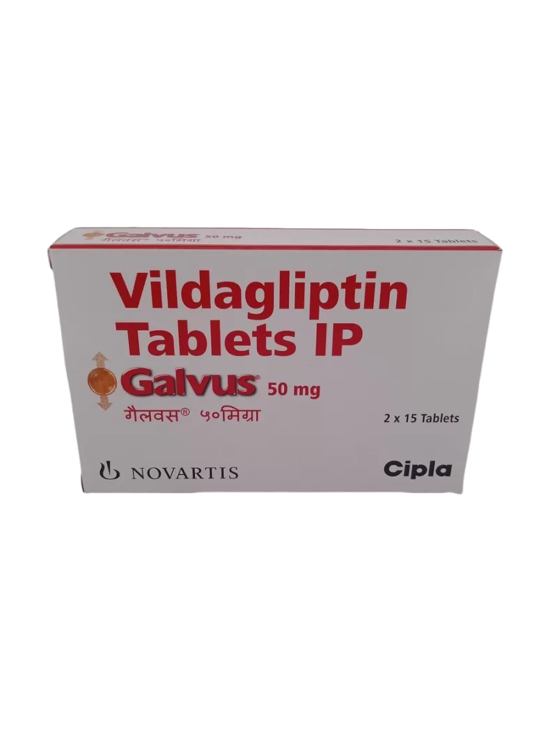 GALVUS 50 MG - 15 TABLETS