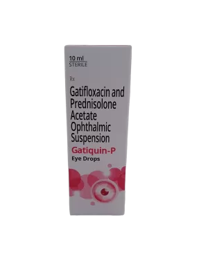 GATIQUIN-P EYE DROPS - 1 BOTTLE OF 10ML