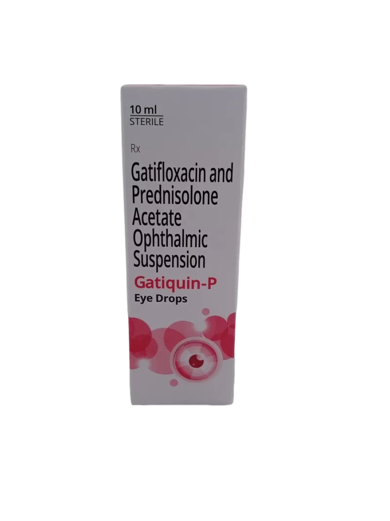 GATIQUIN-P EYE DROPS - 1 BOTTLE OF 10ML
