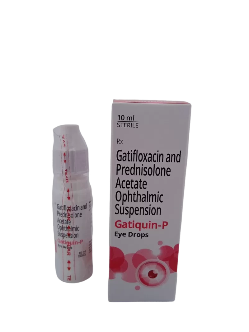GATIQUIN-P EYE DROPS - 1 BOTTLE OF 10ML - Image 2