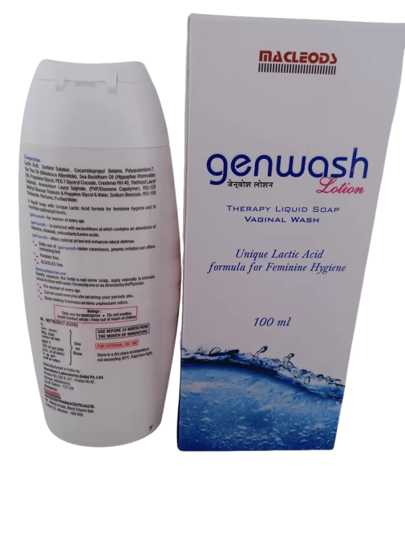 GENWASH LOTION - 1 BOTTLE OF 100ML - Image 3