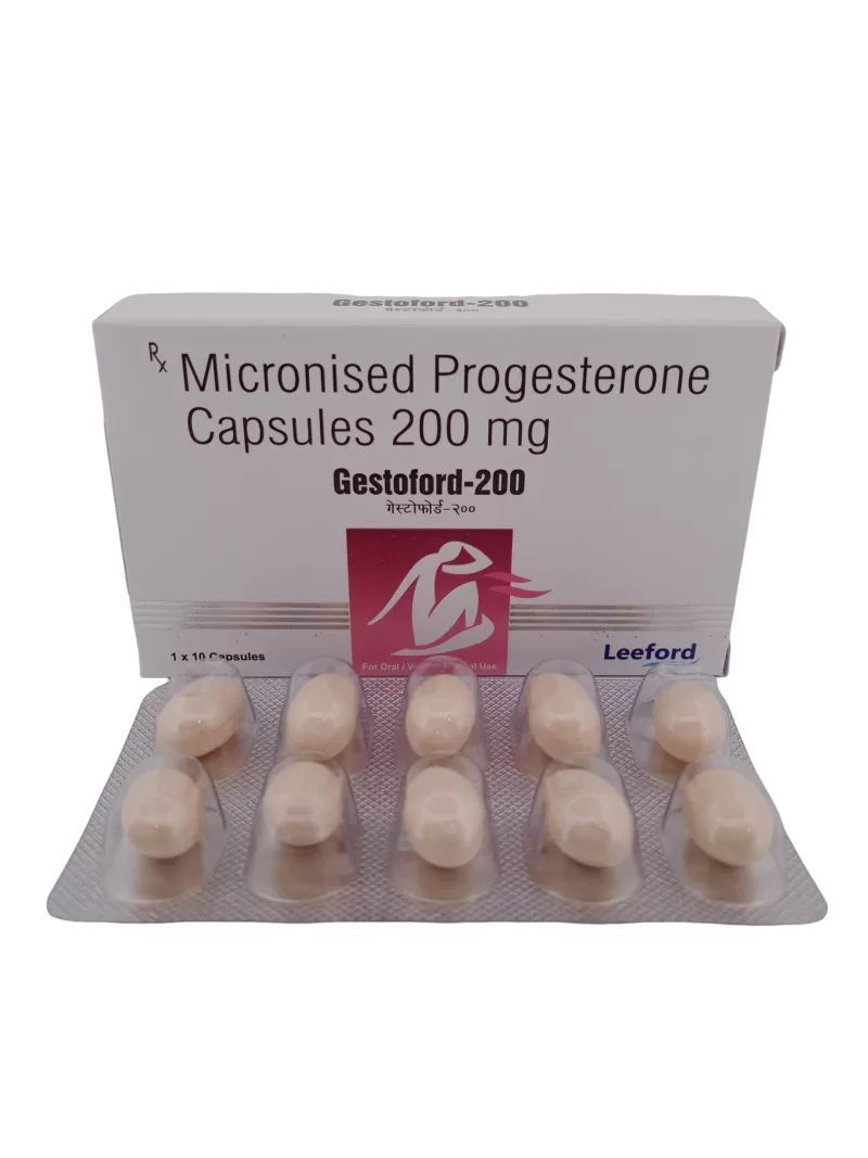 GESTOFORD 200 MG - 10 CAPSULES - Image 2