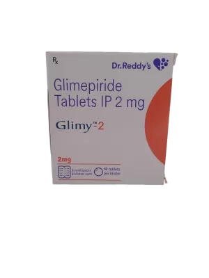 GLIMY 2 MG - 15 TABLETS