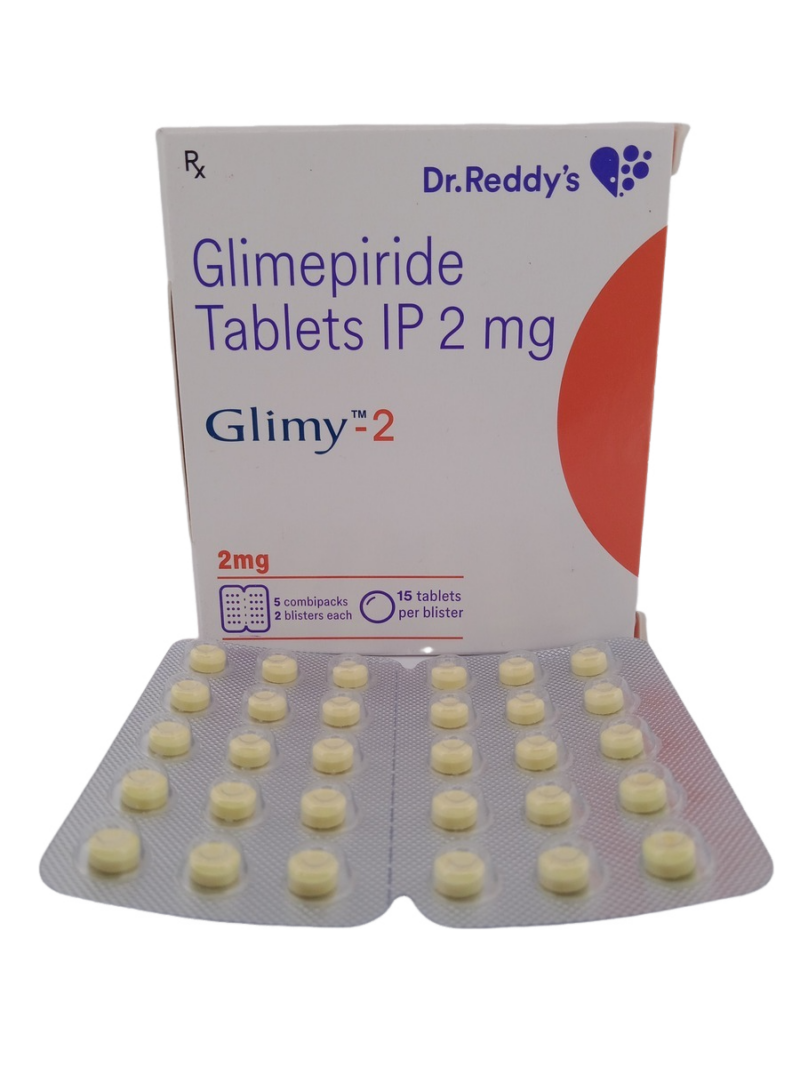 GLIMY 2 MG - 15 TABLETS - Image 2