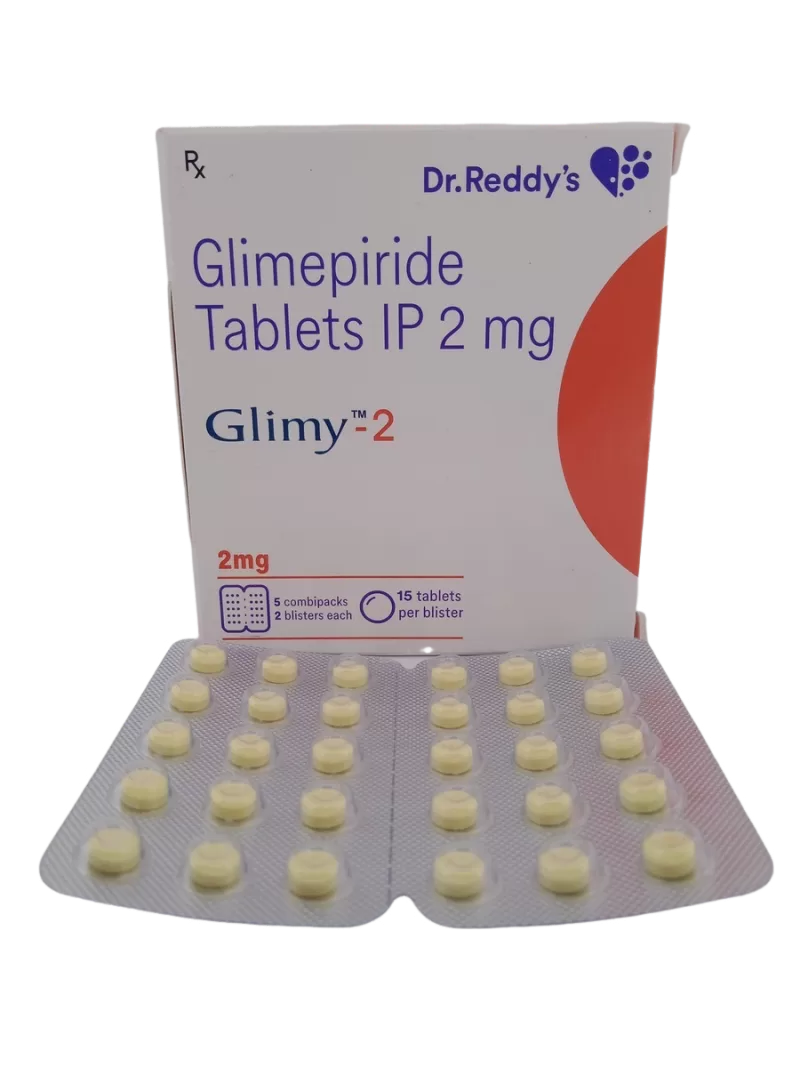 GLIMY 2 MG - 15 TABLETS - Image 2