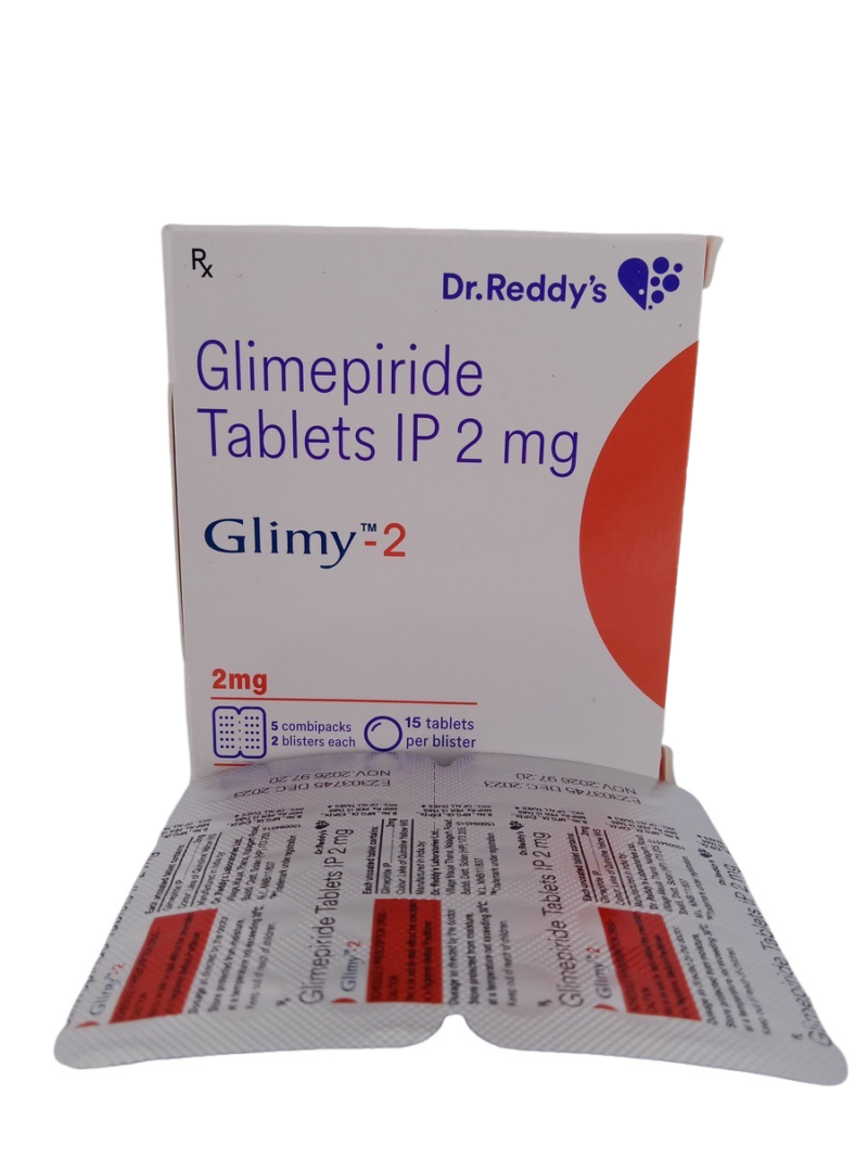 GLIMY 2 MG - 15 TABLETS - Image 3