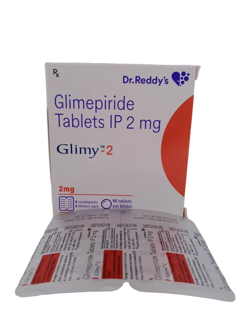 GLIMY 2 MG - 15 TABLETS - Image 3
